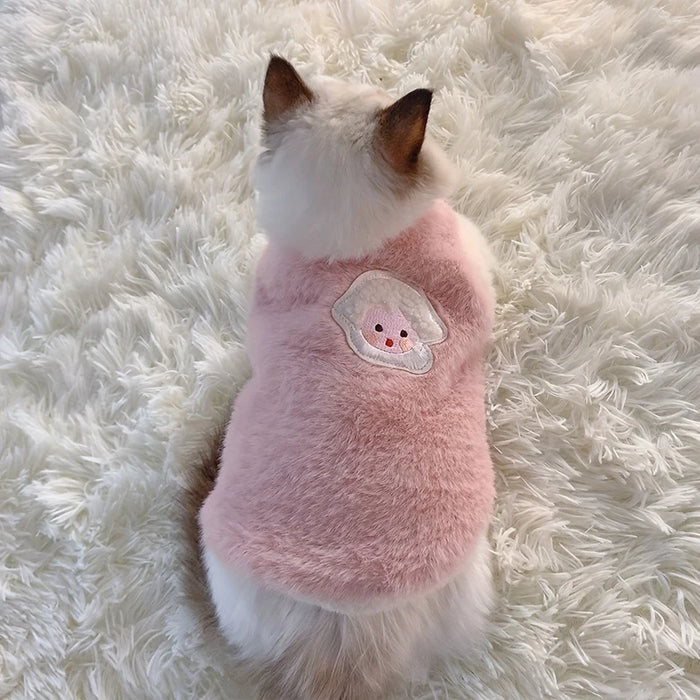 AUSLITH KnitPurr Warm Winter Cat Sweater for Kittens & Small Cats