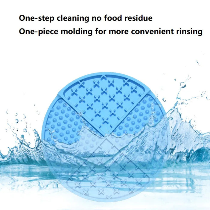 AUSLITH LickEase Silicone Slow Feeder Lick Mat for Dogs & Cats