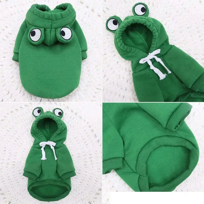 AUSLITH PupHood Warm Dog Hoodie for Small Dogs & Puppies