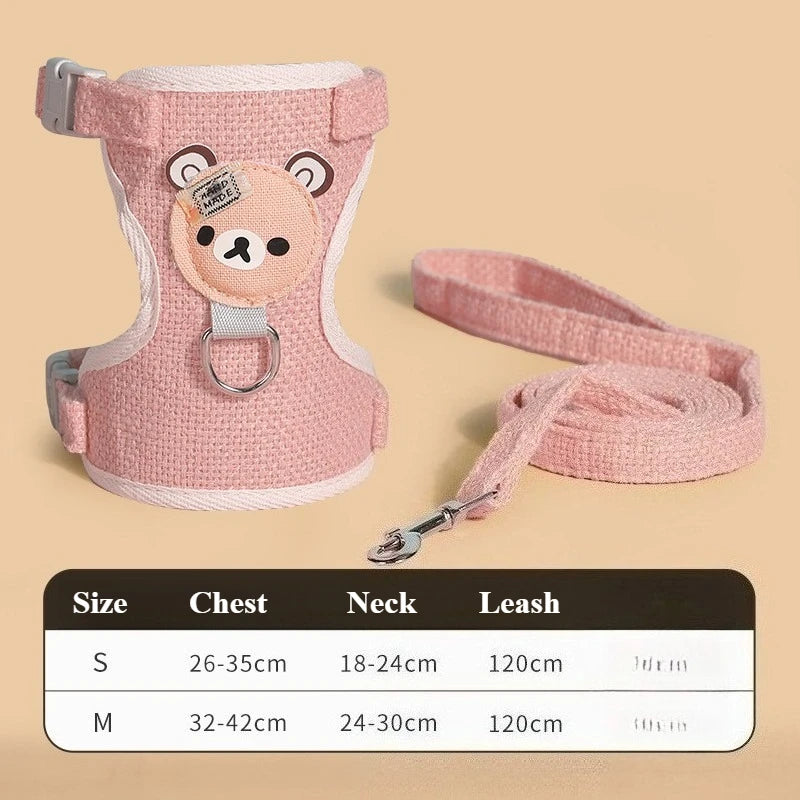 AUSLITH VestWalk – Adjustable Cat Harness & Leash Set, Breathable