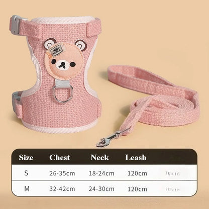 AUSLITH VestWalk – Adjustable Cat Harness & Leash Set, Breathable