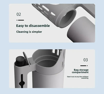 AUSLITH ScoopPro Cat Litter Scoop with Waste Bag Dispenser
