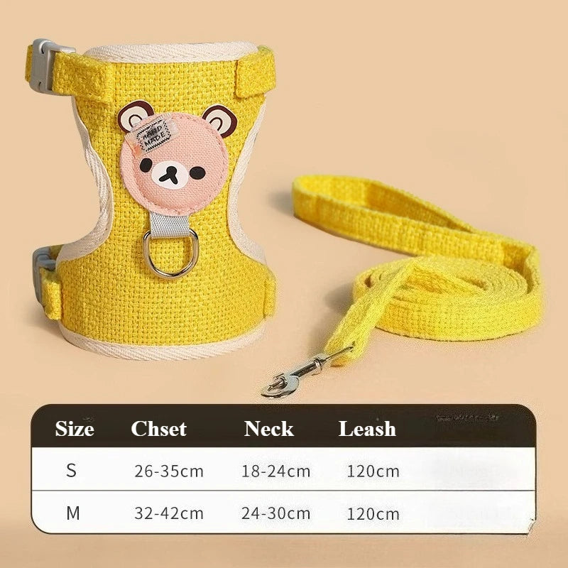 AUSLITH VestWalk – Adjustable Cat Harness & Leash Set, Breathable