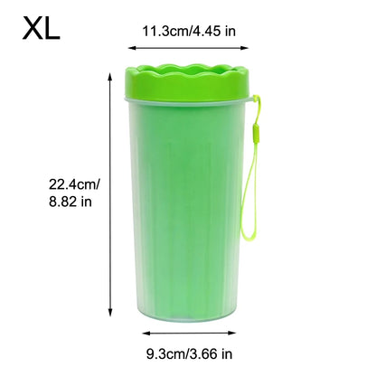 AUSLITH CleanPaw Muddy Paw Cleaner Cup with Silicone Brush