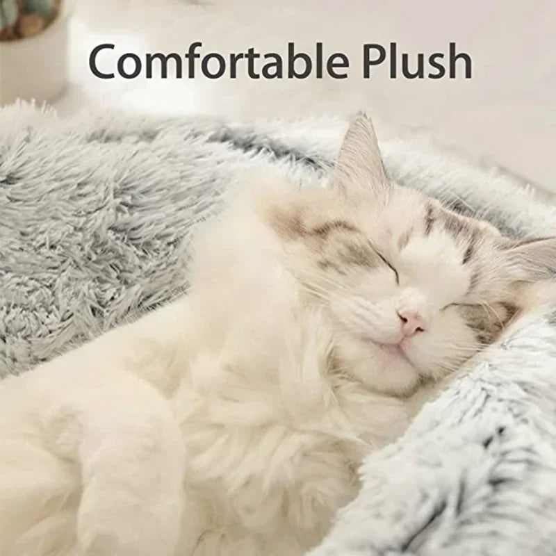 AUSLITH CozyShell  Semi-Enclosed Cat Bed for Cats & Small Dogs