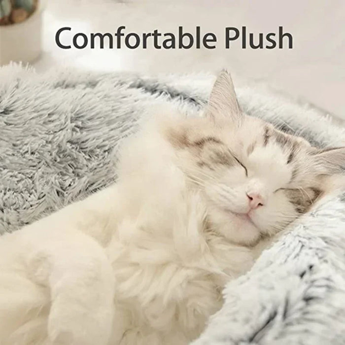 AUSLITH CozyShell  Semi-Enclosed Cat Bed for Cats & Small Dogs