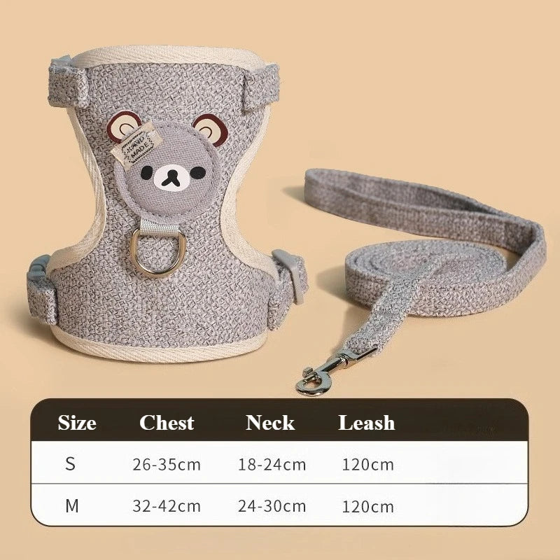 AUSLITH VestWalk – Adjustable Cat Harness & Leash Set, Breathable