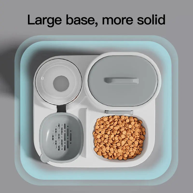 AUSLITH AquaFeed Automatic Gravity Cat Water & Food Dispenser