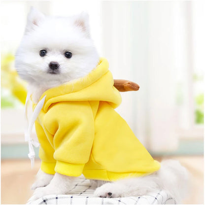 AUSLITH PupHood Warm Dog Hoodie for Small Dogs & Puppies