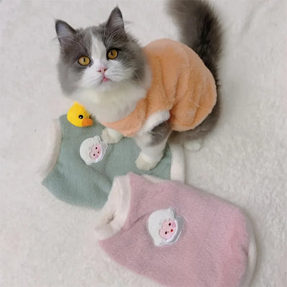 AUSLITH KnitPurr  Warm Winter Cat Sweater for Kittens & Small Cats