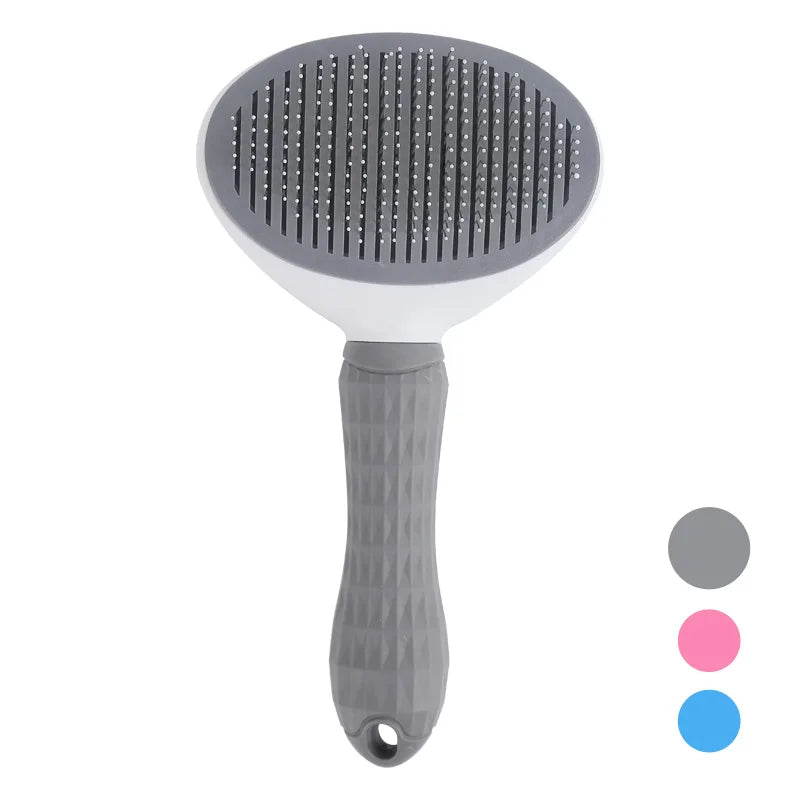 AUSLITH FurGlide  Self-Cleaning Slicker Brush for Cats & Dogs