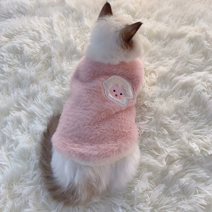 AUSLITH KnitPurr  Warm Winter Cat Sweater for Kittens & Small Cats