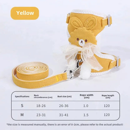AUSLITH VestWalk – Adjustable Cat Harness & Leash Set, Breathable