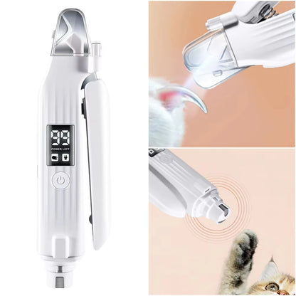 AUSLITH PawTrim 2 in 1 Electric Pet Nail Trimmer & Grinder
