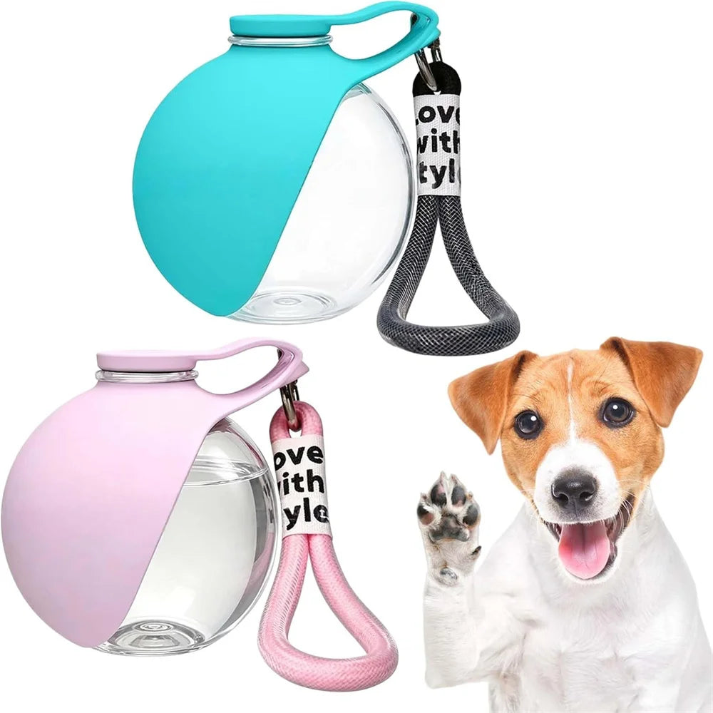 AUSLITH TrekSip  Portable Leak Proof Pet Water Bottle with Bowl