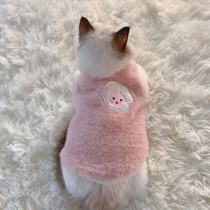 AUSLITH KnitPurr  Warm Winter Cat Sweater for Kittens & Small Cats