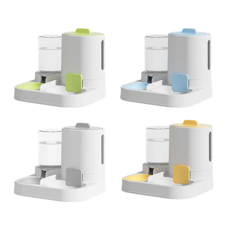AUSLITH AquaFeed Automatic Gravity Cat Water & Food Dispenser