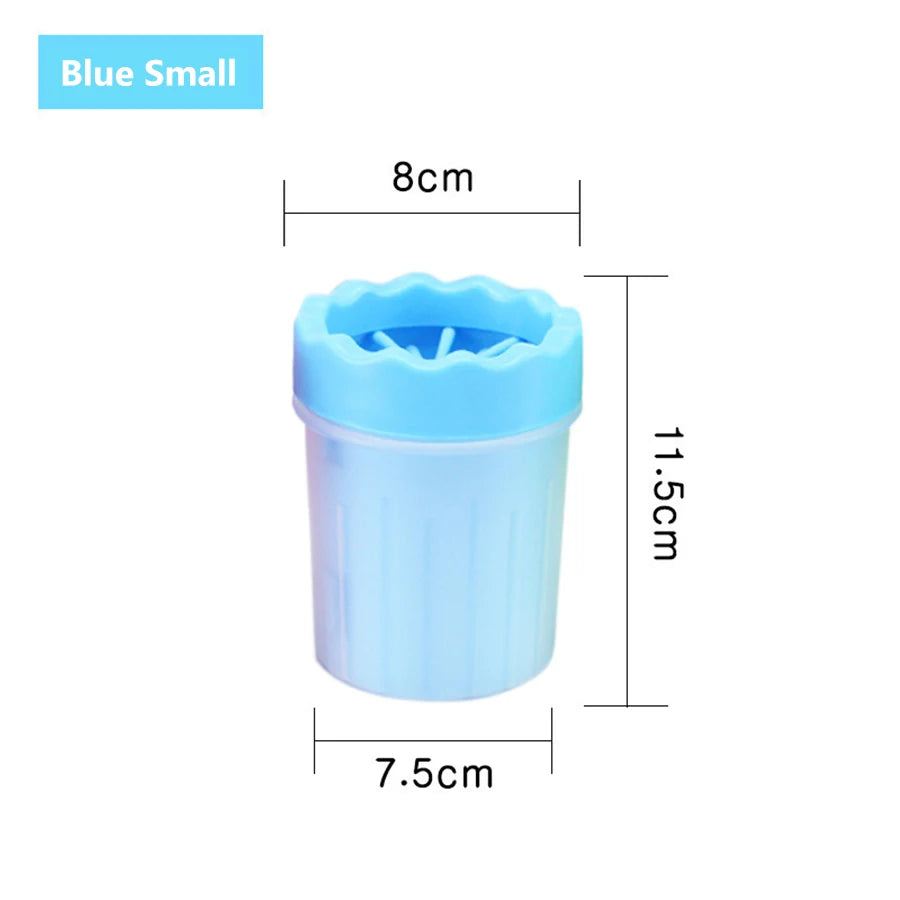 AUSLITH CleanPaw Muddy Paw Cleaner Cup with Silicone Brush