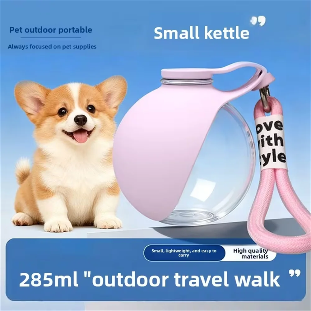AUSLITH TrekSip  Portable Leak Proof Pet Water Bottle with Bowl