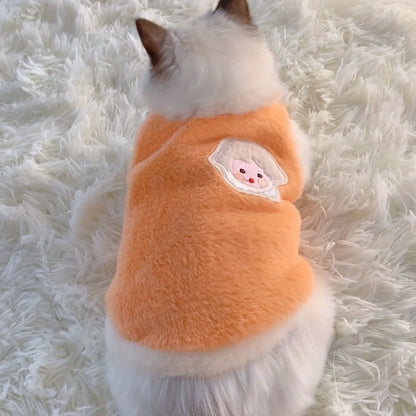 AUSLITH KnitPurr  Warm Winter Cat Sweater for Kittens & Small Cats