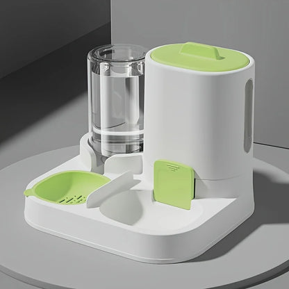 AUSLITH AquaFeed Automatic Gravity Cat Water & Food Dispenser