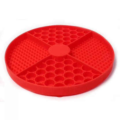 AUSLITH LickEase Silicone Slow Feeder Lick Mat for Dogs & Cats