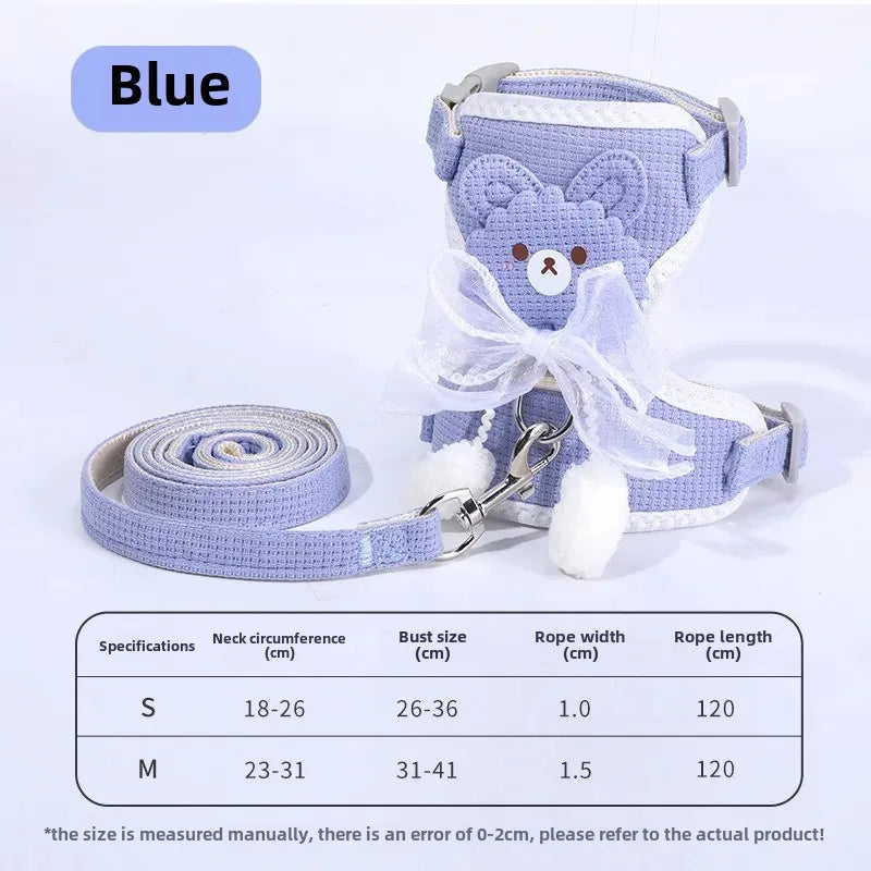 AUSLITH VestWalk – Adjustable Cat Harness & Leash Set, Breathable
