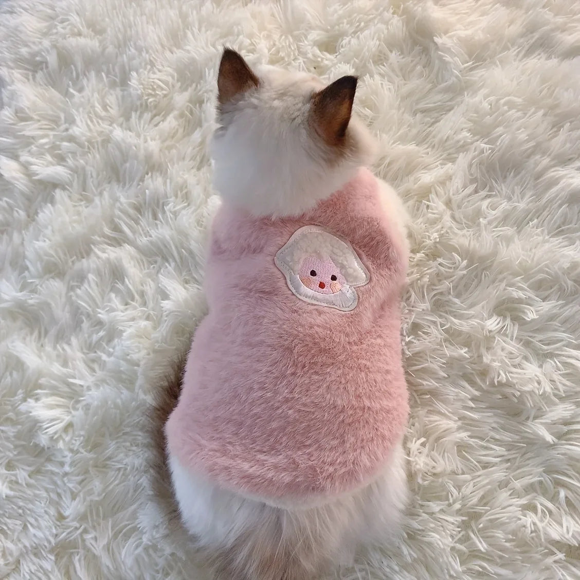 AUSLITH KnitPurr  Warm Winter Cat Sweater for Kittens & Small Cats