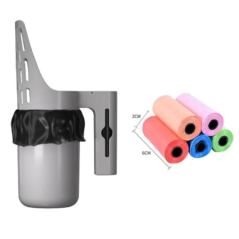 AUSLITH ScoopPro Cat Litter Scoop with Waste Bag Dispenser