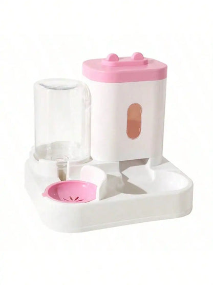 AUSLITH AquaFeed Automatic Gravity Cat Water & Food Dispenser