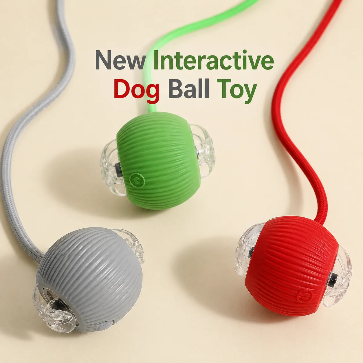 AUSLITH RollPup – Interactive Auto-Moving Dog Ball
