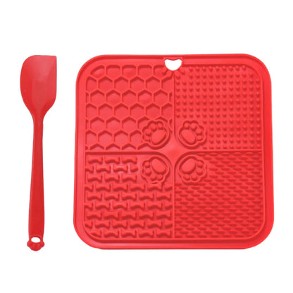 AUSLITH LickEase Silicone Slow Feeder Lick Mat for Dogs & Cats